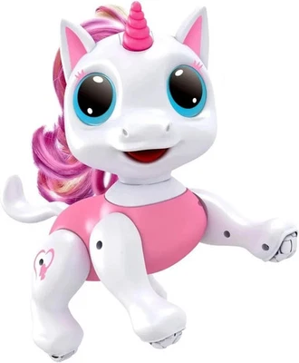 Kids RC Unicorn Robot Toy Interactive Smart Remote Control for Girls Boys Age 3+ - Image 1 of 4