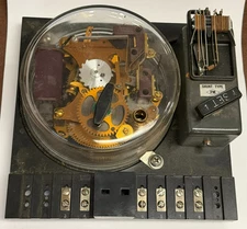 Vintage Mechanical Bell System Fire Alarm Call Box Component Shunt Type FM