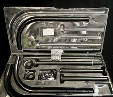 Shower Curtain Rod Hoop Square Oval Shower Rod 58 x24" For Claw Foot Tub