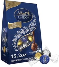 15.2 oz. Bag, Melting Truffle Center, Assorted Chocolate with Smooth, LINDO