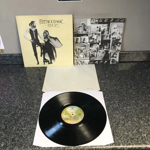 LP VINYL FLEETWOOD MAC RUMOURS TEXTURED SLEEVE K56344 UK 1ST PRESS 1977 EX+/EX