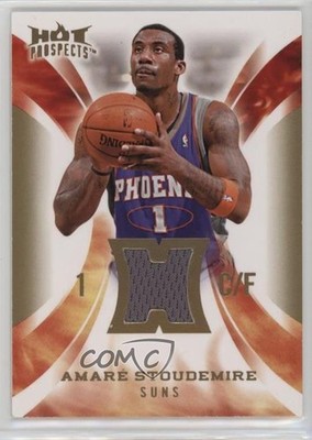 2008-09 Fleer Hot Prospects Materials Amare Stoudemire Amar'e #HM-AS 0q4x