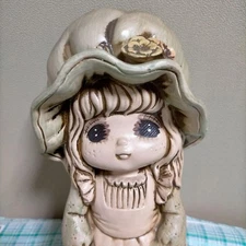 Ceramic Jeje-chan standing piggy bank
