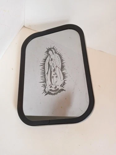 1970-80's Van Mirror / Our Lady de Guadalupe