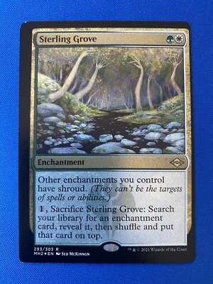 Sterling Grove - MH2 - Etched Foil - Severely Miscut - Error - MTG