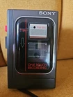 Vintage Sony One Touch Cassette Tape Recording Model  WALKMAN TCM-14 FOR PARTS