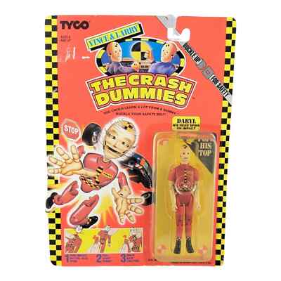 Crash Dummies Daryl Head Spin MOC sealed Tyco 1992