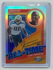 2023 Contenders Optic Jevon Kearse Holo Prizm All Time Contenders Auto #53/75