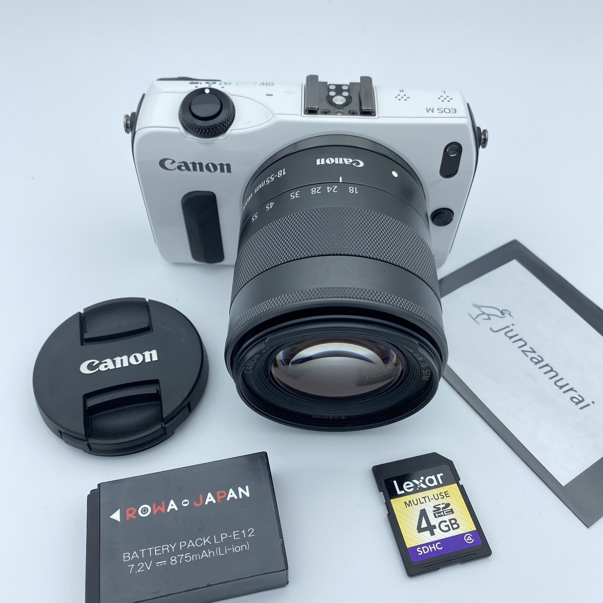 Canon EOS M ブラック 18-55mmレンズキット