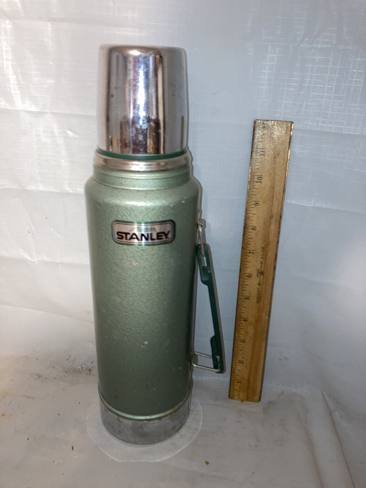Vintage Aladdin Stanley Thermos No. A944DH Vacuum Bottle 32oz 1990 Quart Large eBay