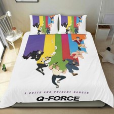Q-Force Bedding Set 3 Piece Twin Duvet Cover Set For Kids Boys Gifts Duvet Cover