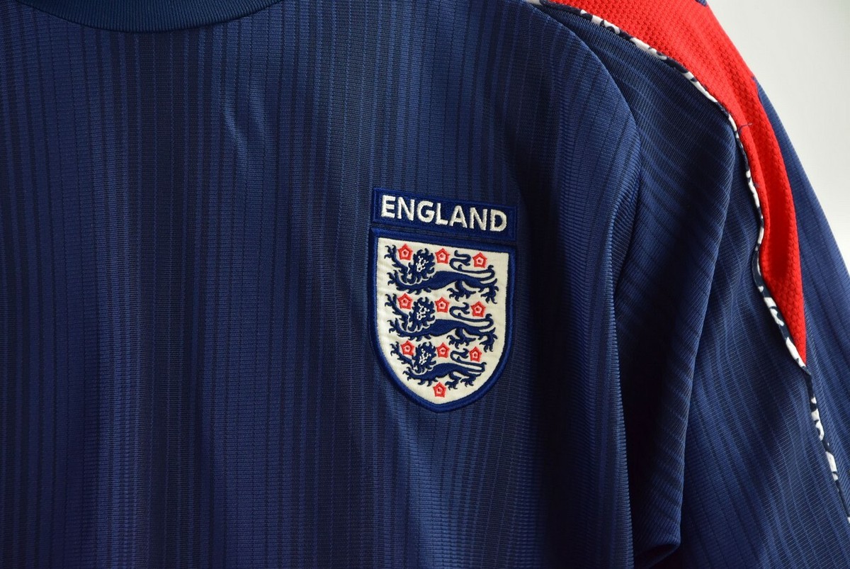 2007-09 UMBRO England TRAINING Shirt EURO 2008 SIZE XL (adults