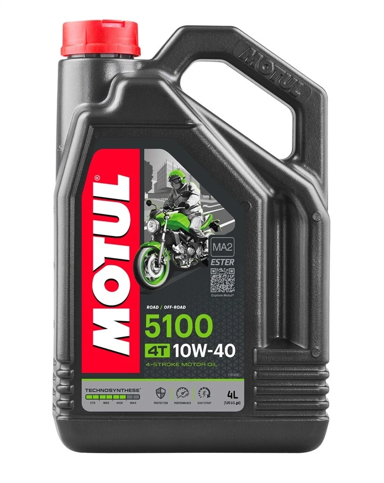 Aceite y filtro para MV Agusta F4 1000 S 1+1 Biposto 2005-2007 Motul 10W40 Hiflo Foto 2 de 3