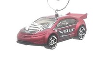 Christmas Ornament for Chevy Volt Red