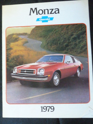 1979  Chevrolet MONZA Automobile Sales Brochure 12 pages