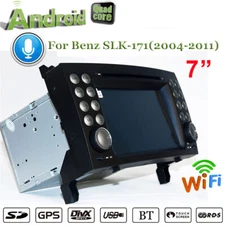 Android 13.0 Car Media Player for Benz SLK-171 2004-2011 7"Radio Carplay GPS RDS