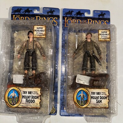 Toy Biz 2005 Lord of the Rings MOUNT DOOM SAM Return of King