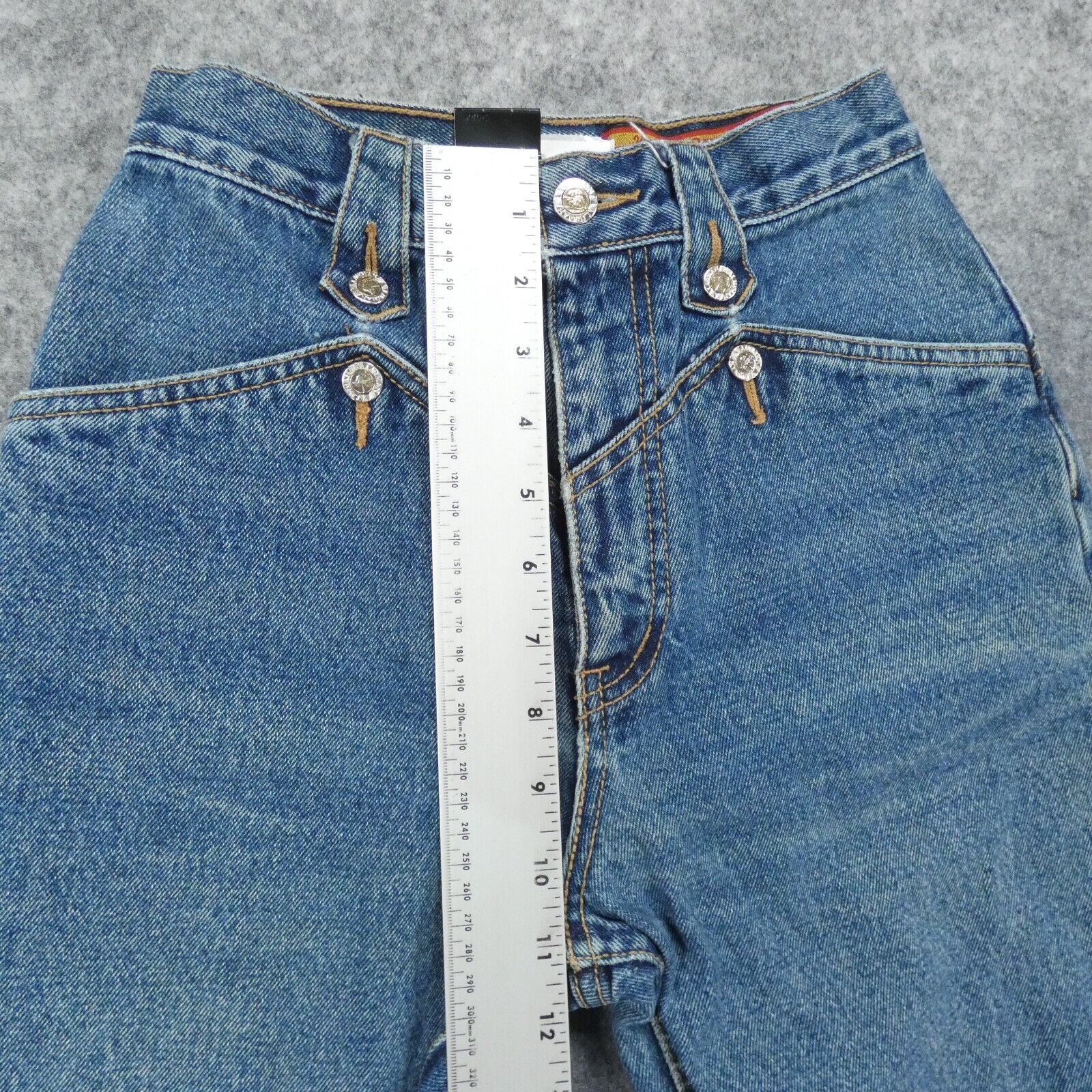 Vintage Lawman High Rise Jeans Womens 3 Juniors S… - image 12