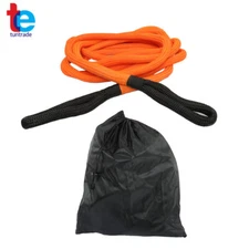 1inx30ft Orange Recovery Kinetic Energy Tow Rope Snatch Strap 30000 LBS
