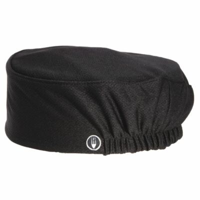 Chef Works Unisex Mütze - leicht - in schwarz Größe OS