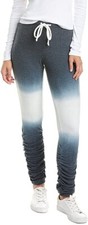 CHASER women tie dye Bliss Knit Shirred Joggers Size S