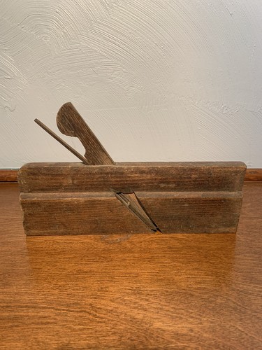 Antiker DR Barton & Company Formhobel primitive Holzbearbeitung Zimmerei Werkzeug