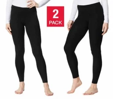 32° Degrees Heat Women's Base Layer Pant 2pk Black