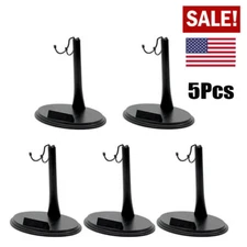 5pcs 1/6 Action Figure Stand Base Holder for Hot Toys Phicen Doll Display U NEW