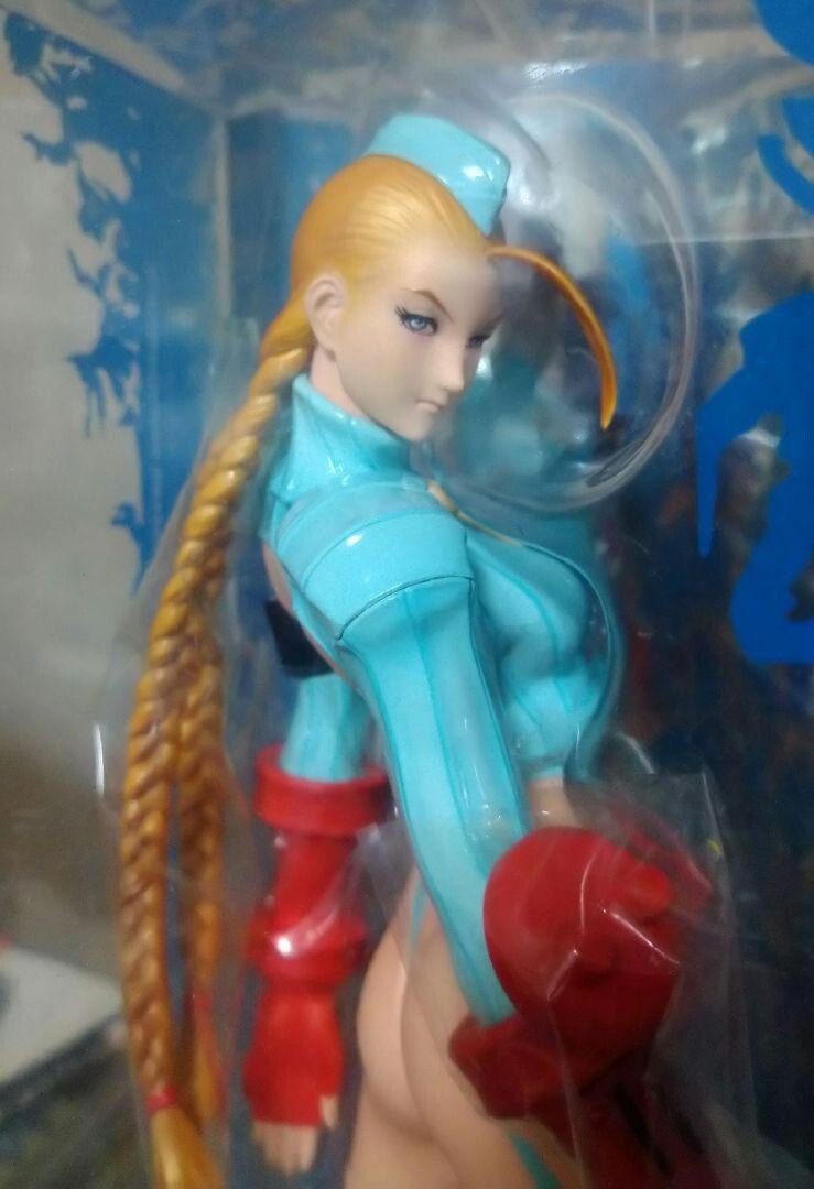 Capcom Street Fighter Zero 3 Cammy 1/6 Scale Painted Statue - Pink Version, 260mm Height