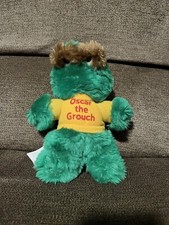 Vintage 1983 Playskool Sesame Street Oscar The Grouch Plush
