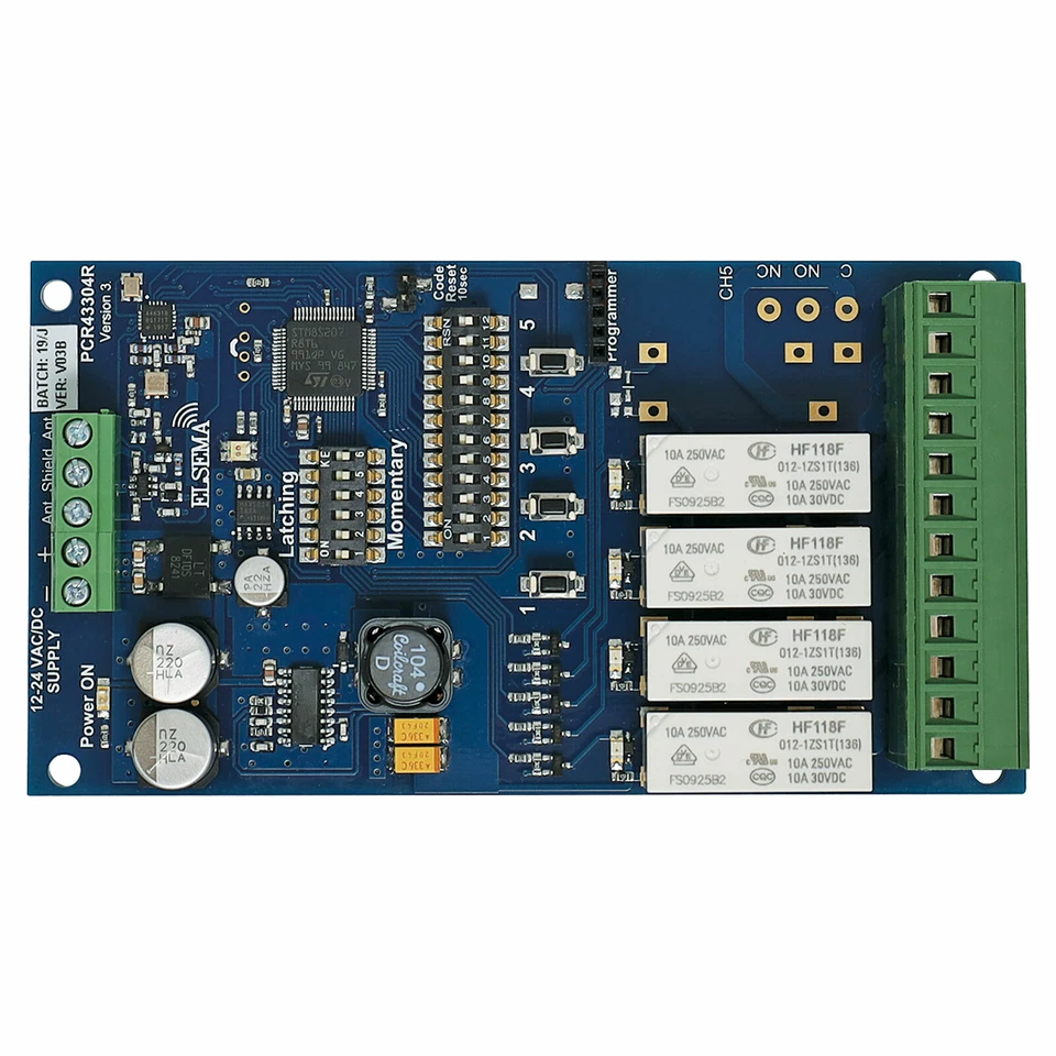 Elsema PCR43304R 433Mhz 4 Channel Receiver - image 2 of 2