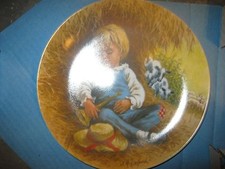 Kowles, Little Boy Blue Plate Certificate Authenticit