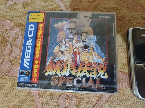 FATAL FURY SPECIAL JAPAN SEGA MEGA-CD MEGA DRIVE - MD SPINE, AUTHENTIC-BRAND NEW - Picture 2 of 6