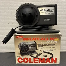 Vintage/Pre-Owned*Coleman Inflate-All H/V High Volume Portable Air Pump*2210-718
