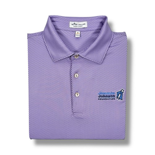Peter Millar Sommer Comfort Golf Poloshirt All Over Print Herren Medium • NEU