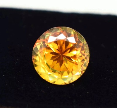 Natural 10.15 Ct PITAMBARI Sapphire Loose Gemstone Round Cut Certified AAA+