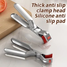 Anti Scald Hot Bowl Gripper Non-slip Plate Clamp Multifunctional Dish Clip Pan