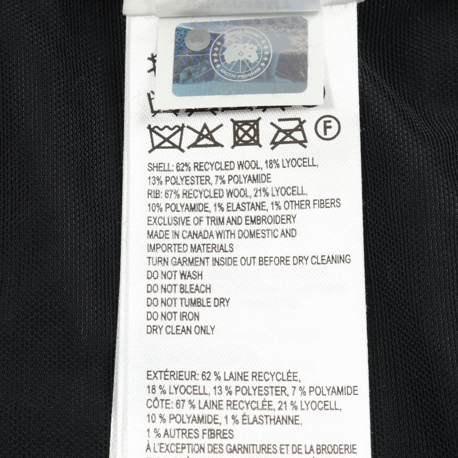 Canada Goose CANADA GOOSE Lawson Fleece Jacket Outerwear Recycled Wool Gray thumbnail 5