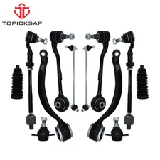 12PC Front Forward Rearward Control ArmTie Rod Kit For BMW E90 Xi xDrive 335xi