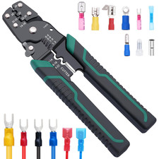 /Wire Crimper Tool with Stripper Cutter,Multifunctional Crimping Pliers Terminal