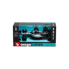 Bburago 18-38237R No.63 George Russell Mercedes-AMG F1 W16 E 2025 Season Diecast