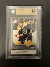 YOUNG GUNS CHARLIE MCAVOY BECKETT 9,5