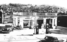 Pure Oil Gas Service Station Grafton West Virginia WV - Reprint
