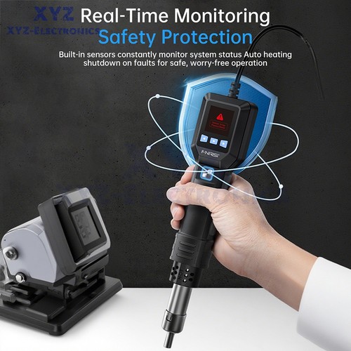 FNIRSI SAG-55 Handheld Portable Smart Hot Air Gun 550W PID Temperature Control - Picture 32 of 34