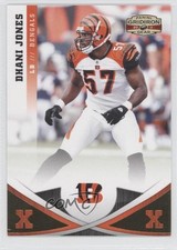 2011 Panini Gridiron Gear Gold X's 94/100 Dhani Jones #34 0a1