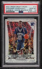 2021 Prizm Draft Picks Flashback White Sparkle Anfernee Hardaway #17 PSA 10 3z3