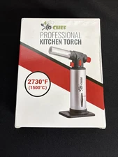 Jo Chef Adjustable butane  Kitchen Blow Torch refillable 2730 degree F