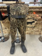 Magellan Men's Neoprene Duck Hunting Bootfoot Waders Size 7 Waterproof