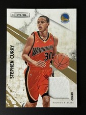 Stephen Curry - 2010-11 Panini Rookies & Stars - #86 - Gold Materials /299