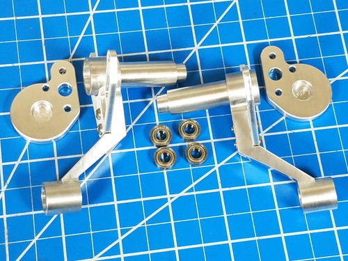 Pair Aluminum Rear Control Swing Arm Mount Tamiya 1/10 Blackfoot Monster Beetle - Picture 12 of 14